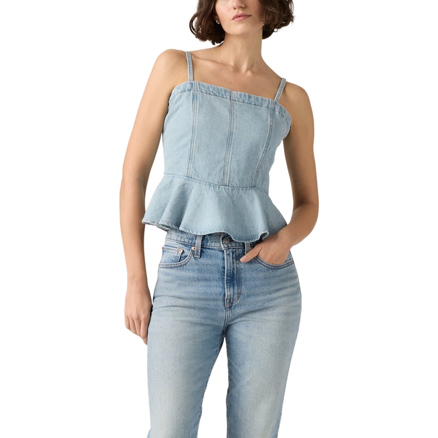Levi's Women's Anderson Flounce Top