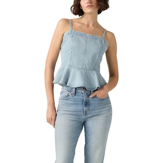 Levi's Women's Anderson Flounce Top