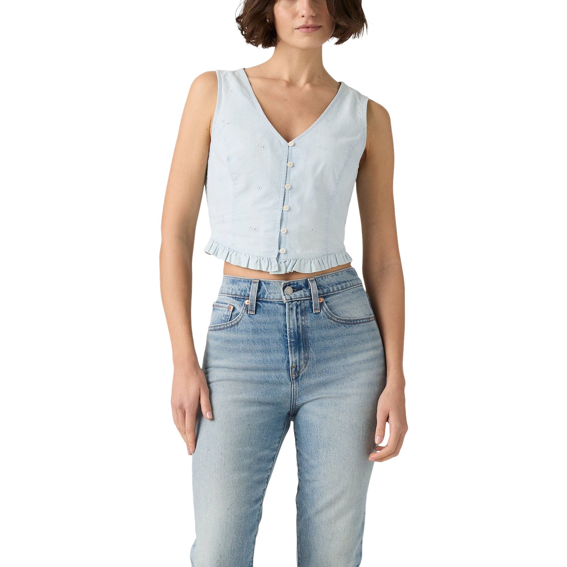 Levi's Women's Teagan Short Sleeve Blouse