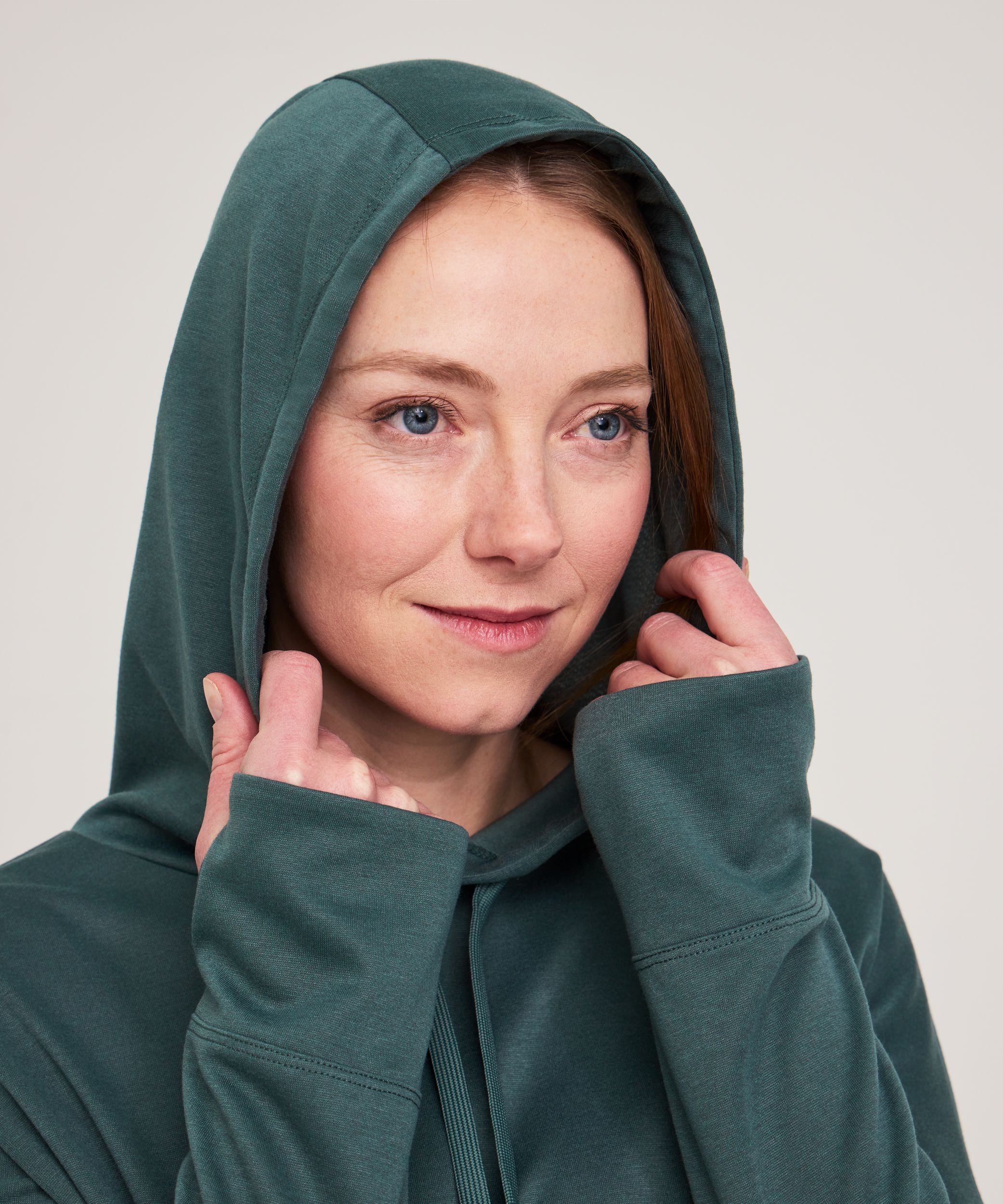 WindRiver Women's Mosquito Tick Repellent Hooded Popover Long Sleeve T-Shirt