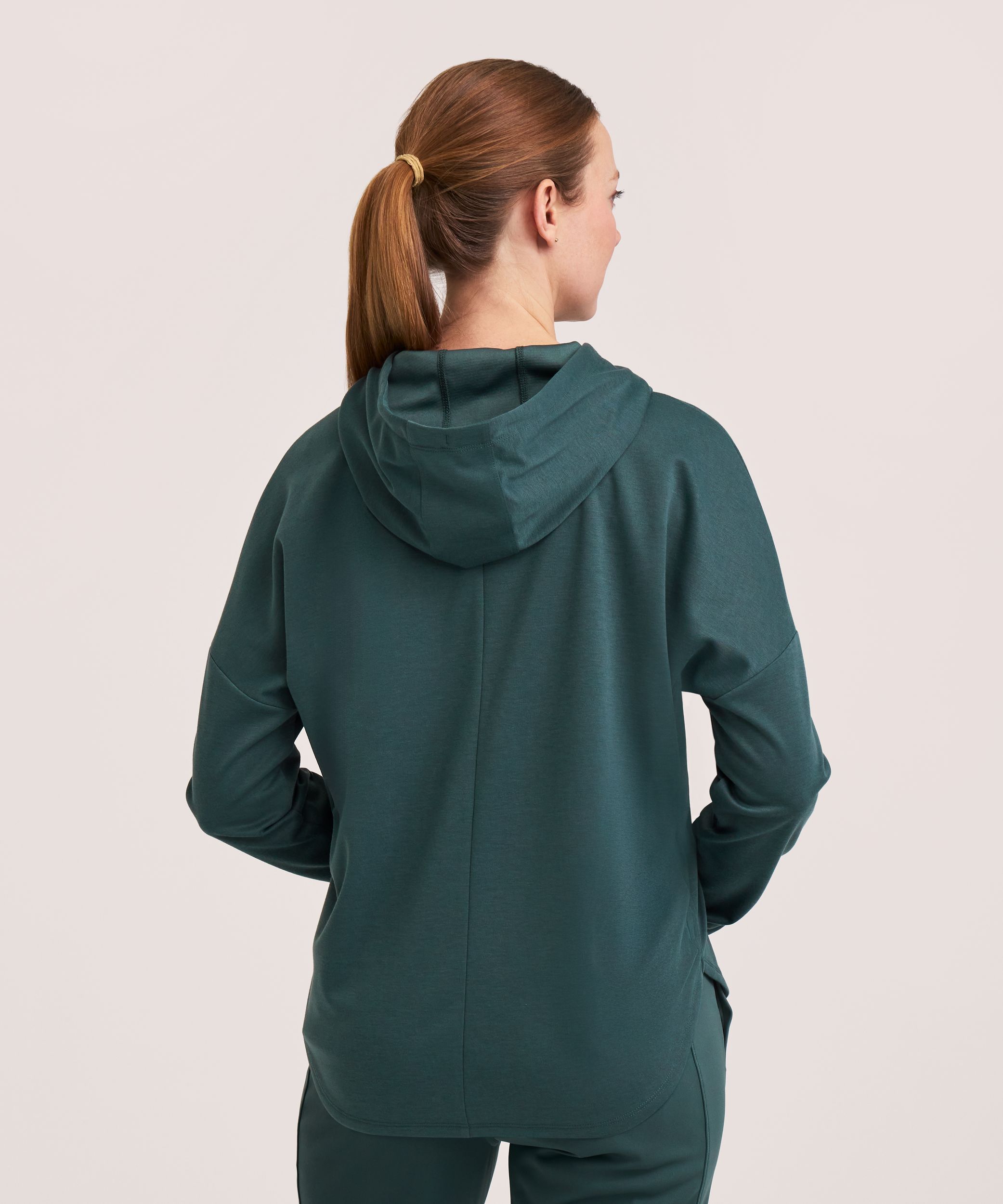 WindRiver Women's Mosquito Tick Repellent Hooded Popover Long Sleeve T-Shirt