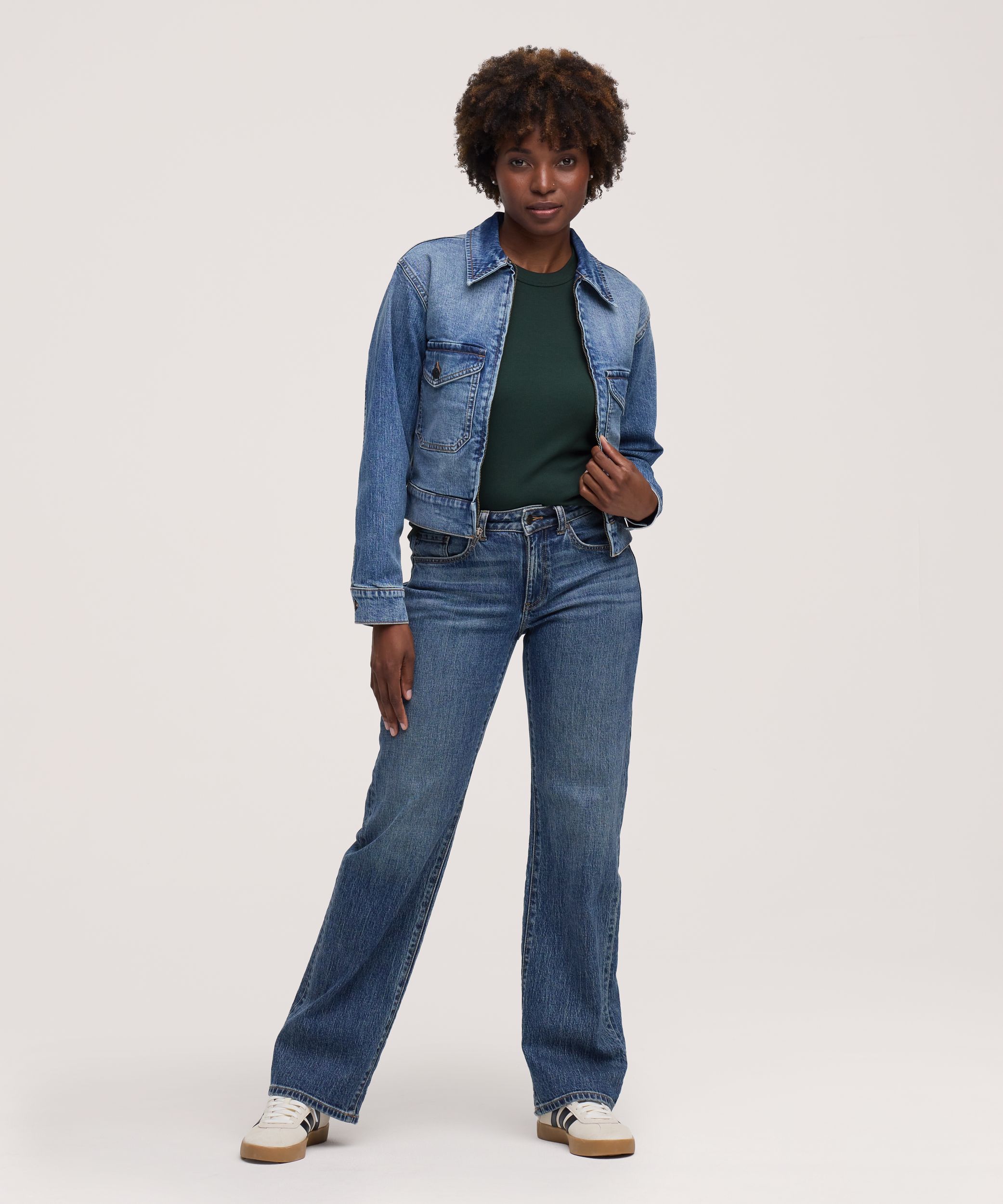 Débardeur en maille imprimée ajusté pour femme, col montant, Denver Hayes