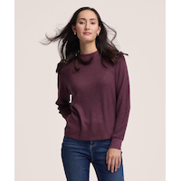 WindRiver Women's Long Sleeve T-MAX Waffle Crew Shirt