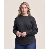 WindRiver Women's Long Sleeve T-MAX Waffle Crew Shirt