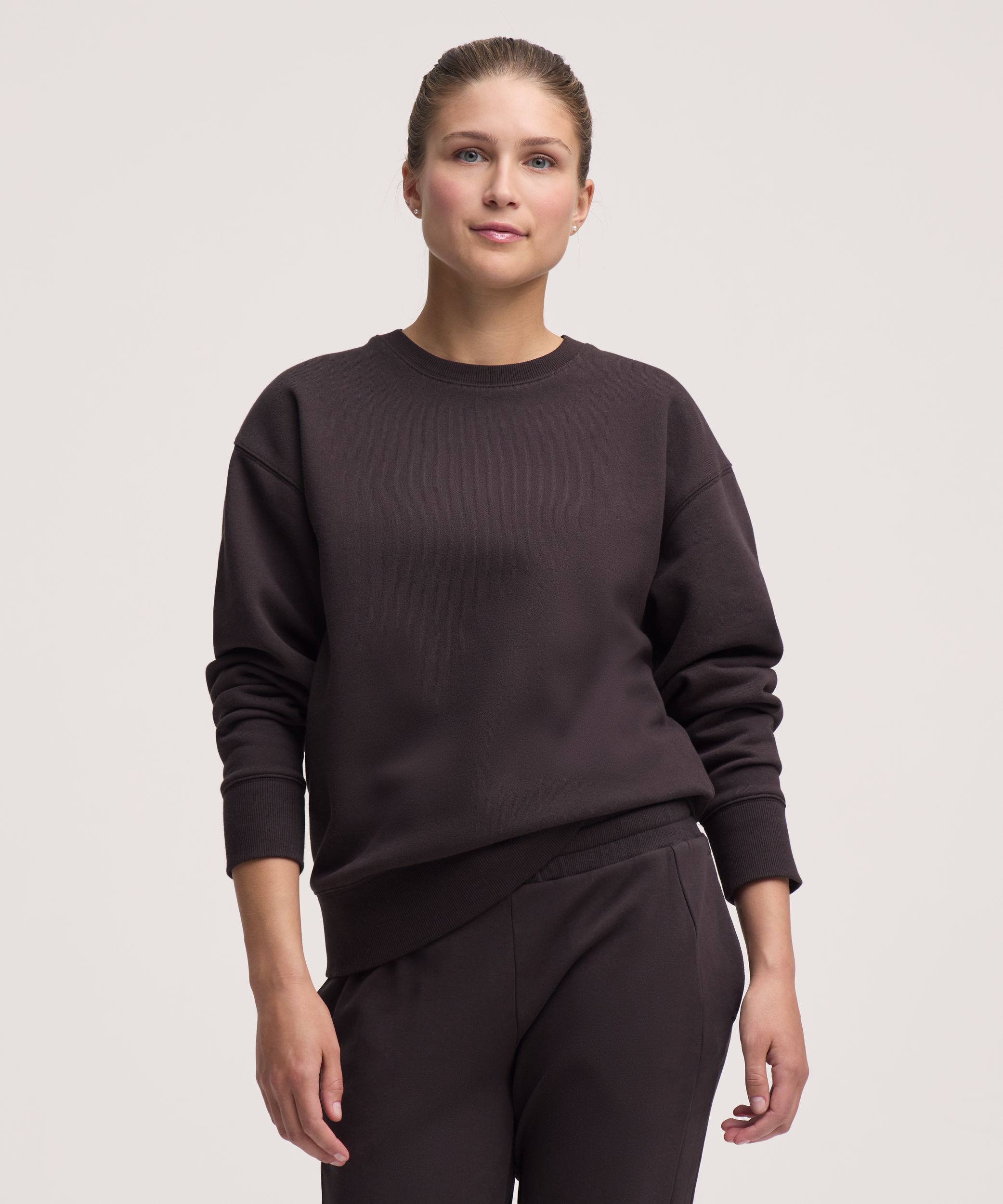 Shambhala Women's Mid-Weight Fleece Crew Neck Pullover