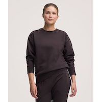 Shambhala Women's Mid-Weight Fleece Crew Neck Pullover Front_Flat