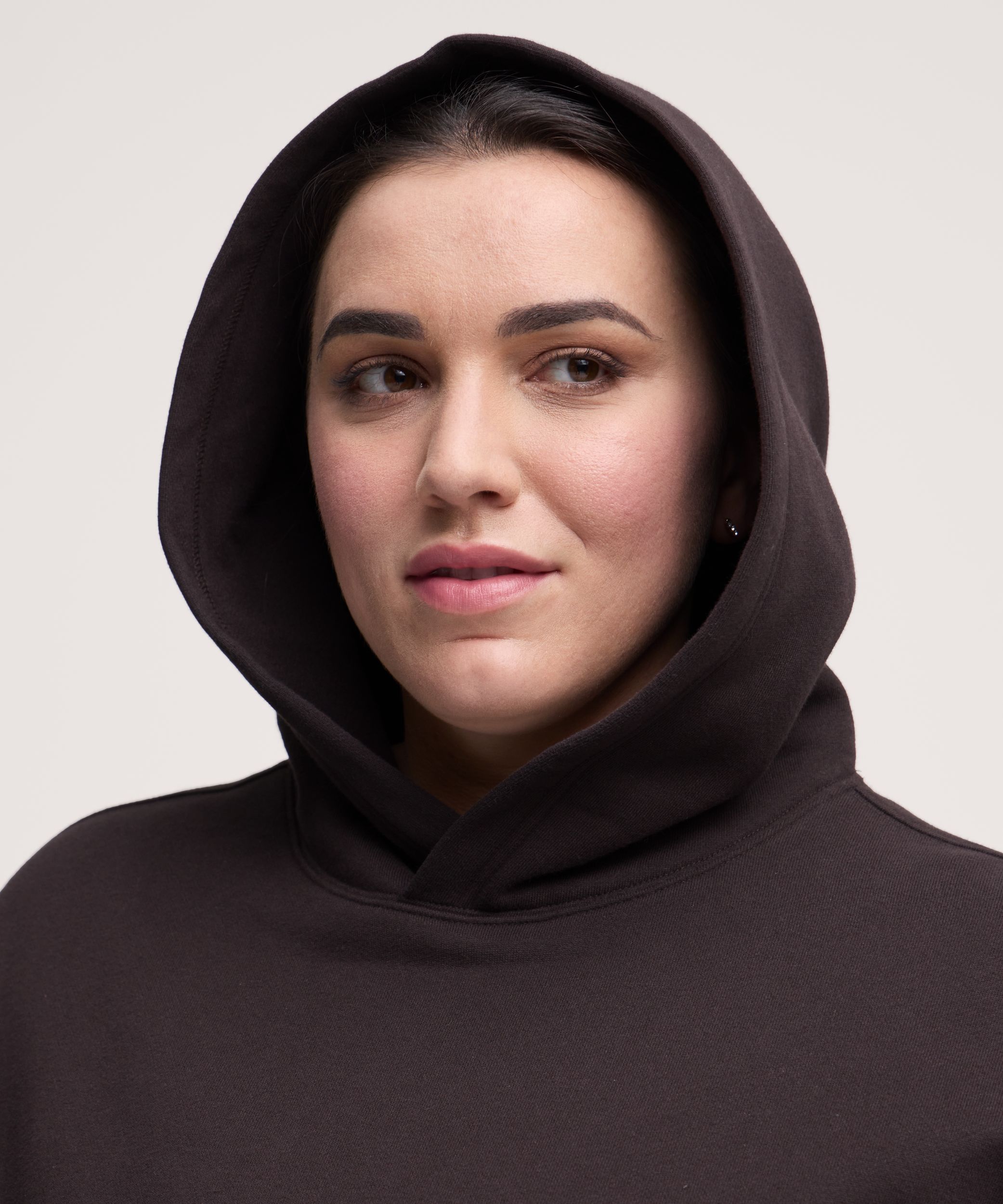 Chandail à capuche en molleton d'épaisseur moyenne pour femmes, Shambhala