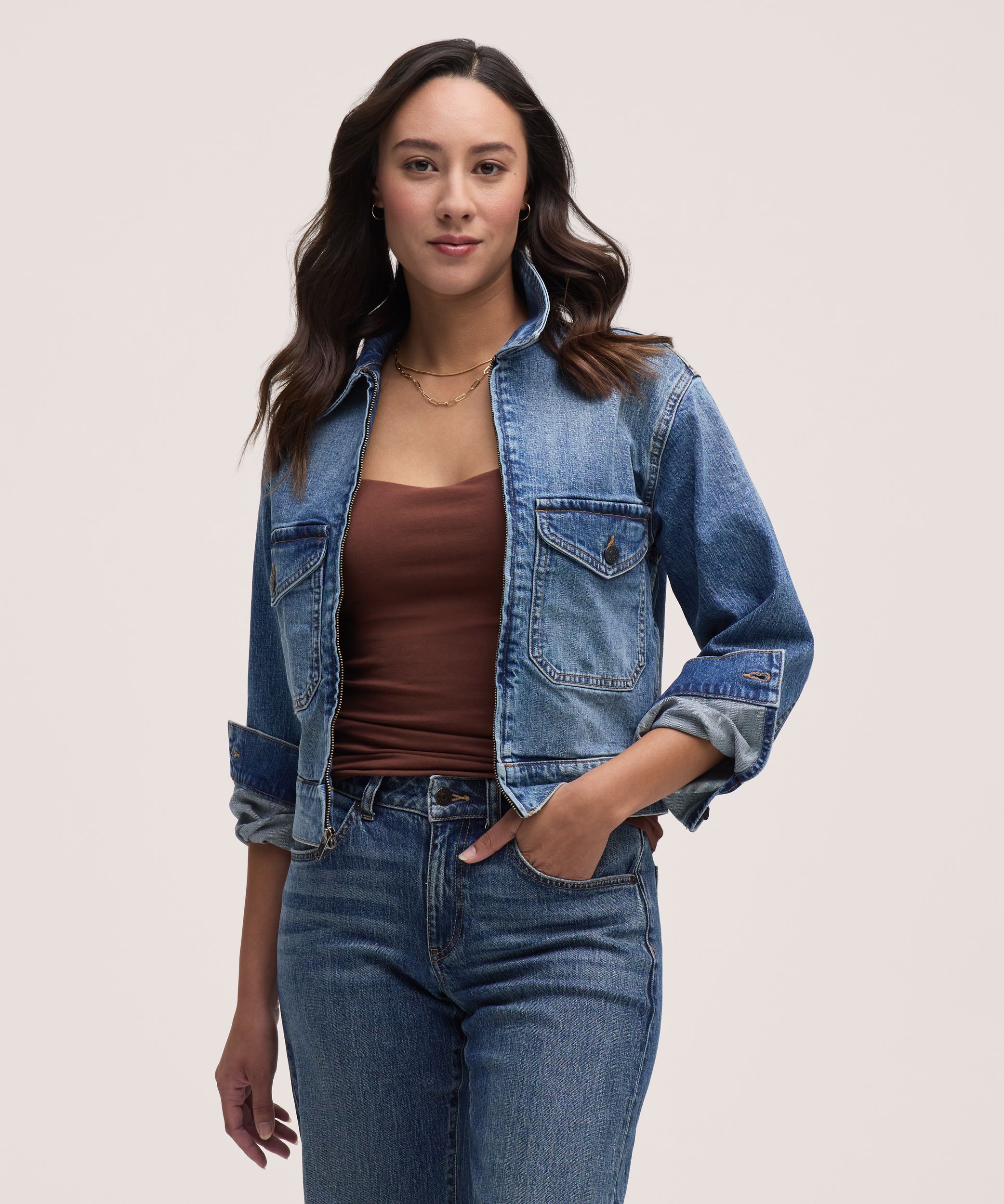 Débardeur avec soutien-gorge intégré Curve Tech pour femmes, Denver Hayes