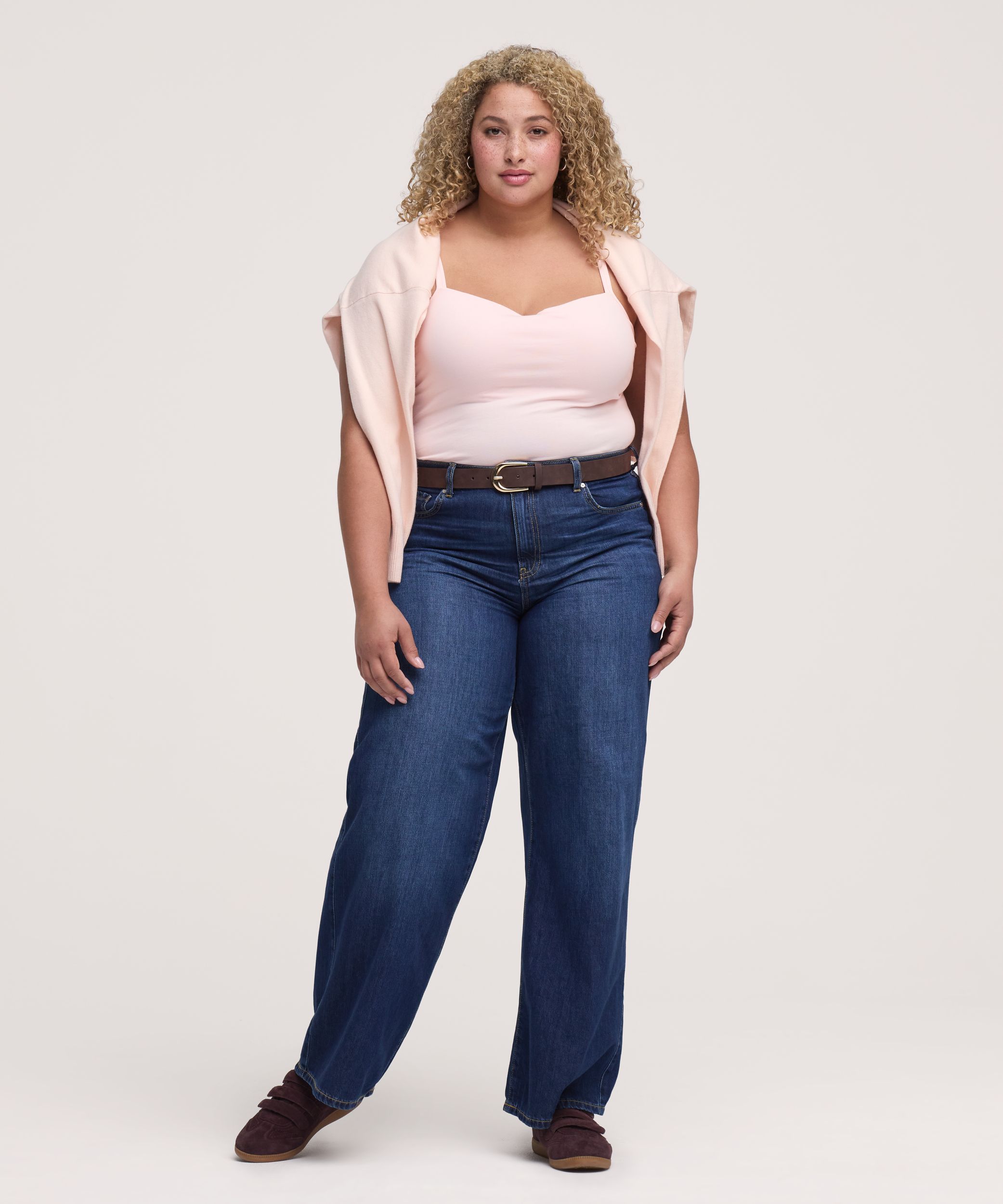 Débardeur avec soutien-gorge intégré Curve Tech pour femmes, Denver Hayes
