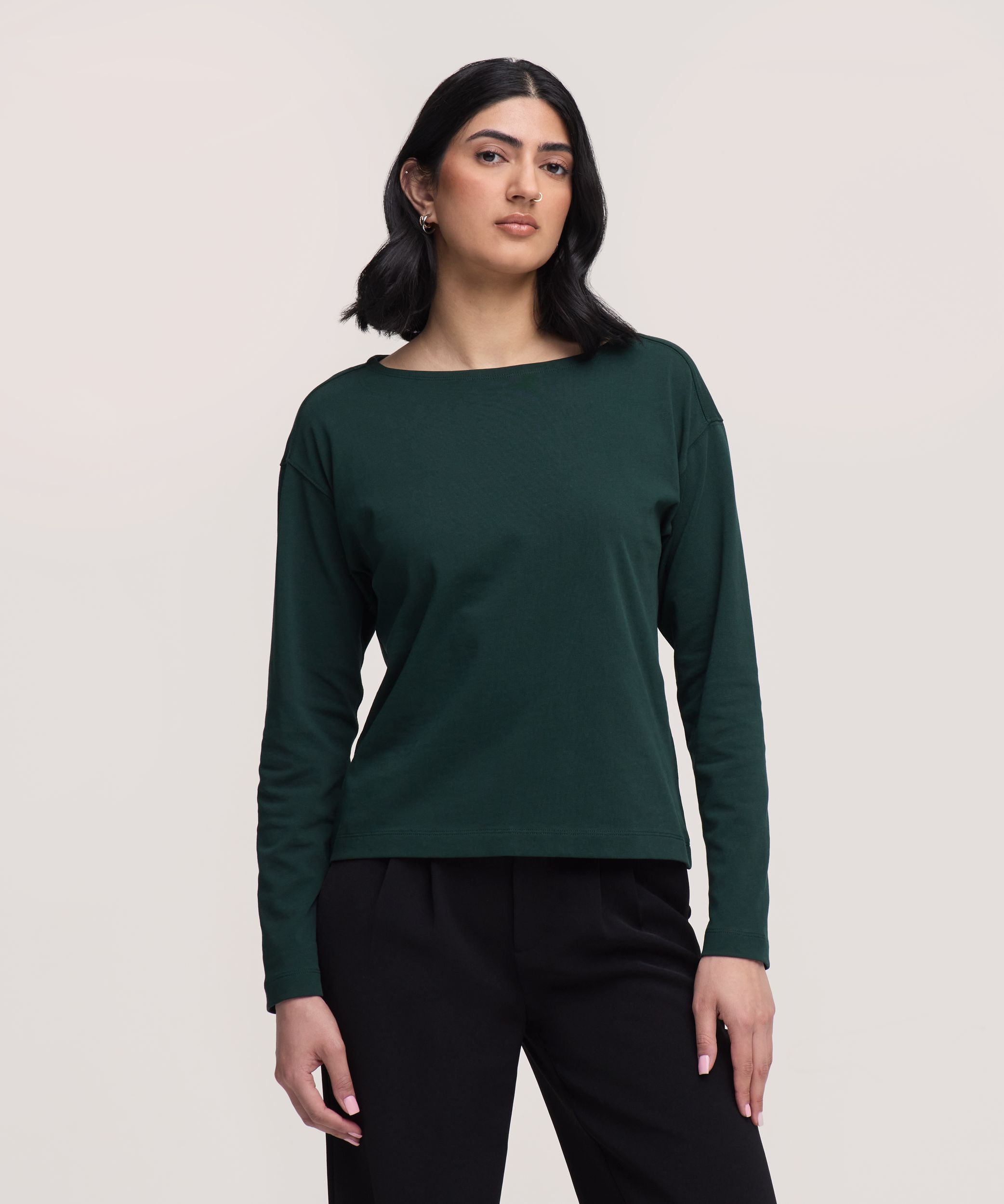 Denver Hayes Women's Structured Cotton Long Sleeve Shirt