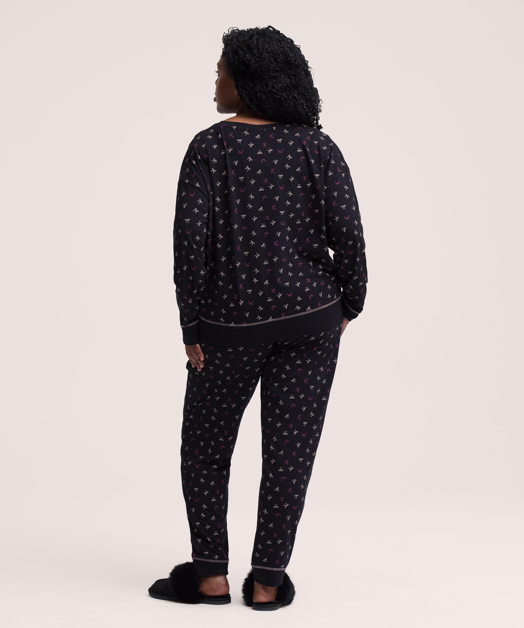 Ensemble de pyjama en jersey 2&nbsp;pièces pour femmes, Denver Hayes
