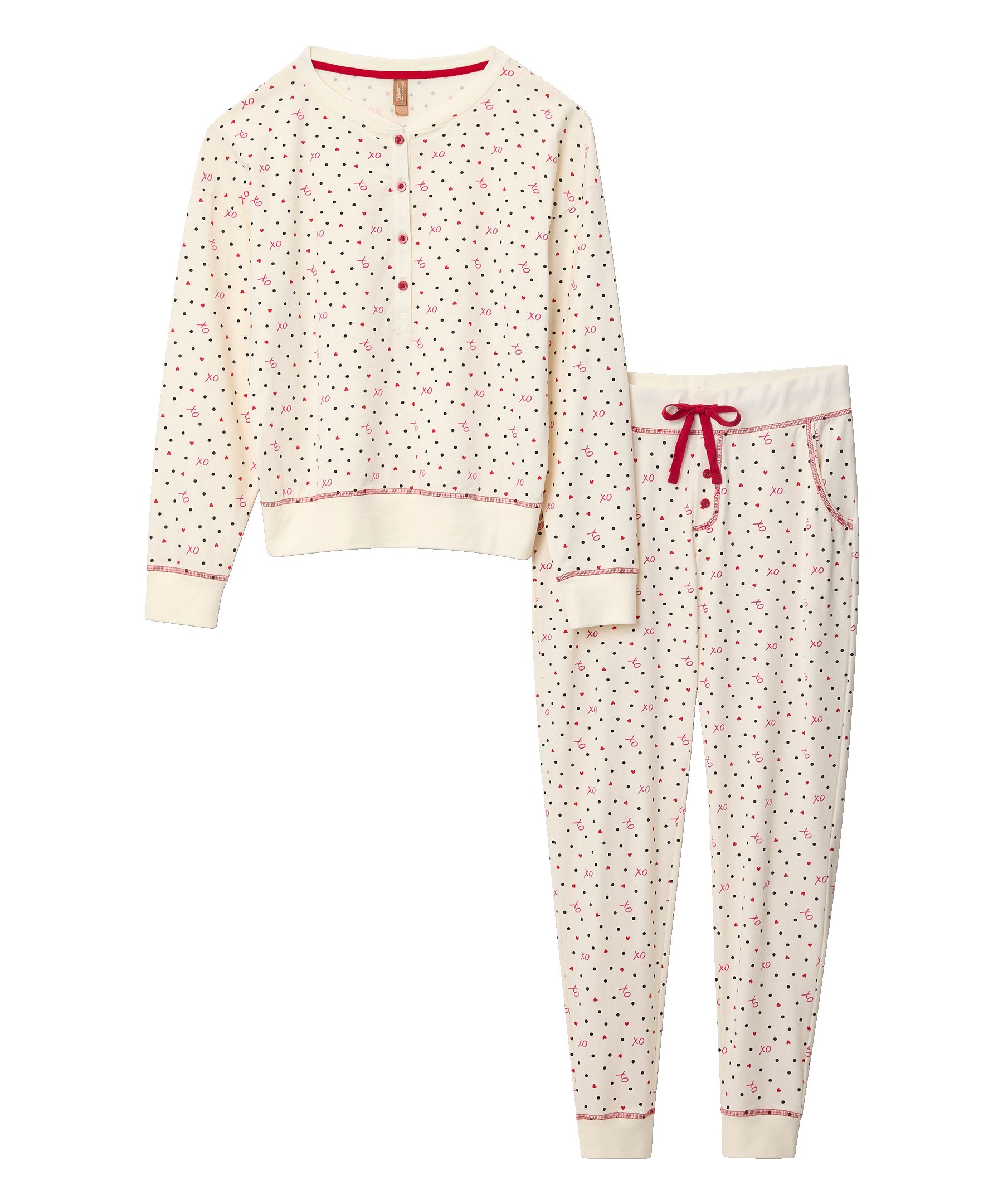 Denver Hayes Women's 2 Piece Jersey Pajama Set