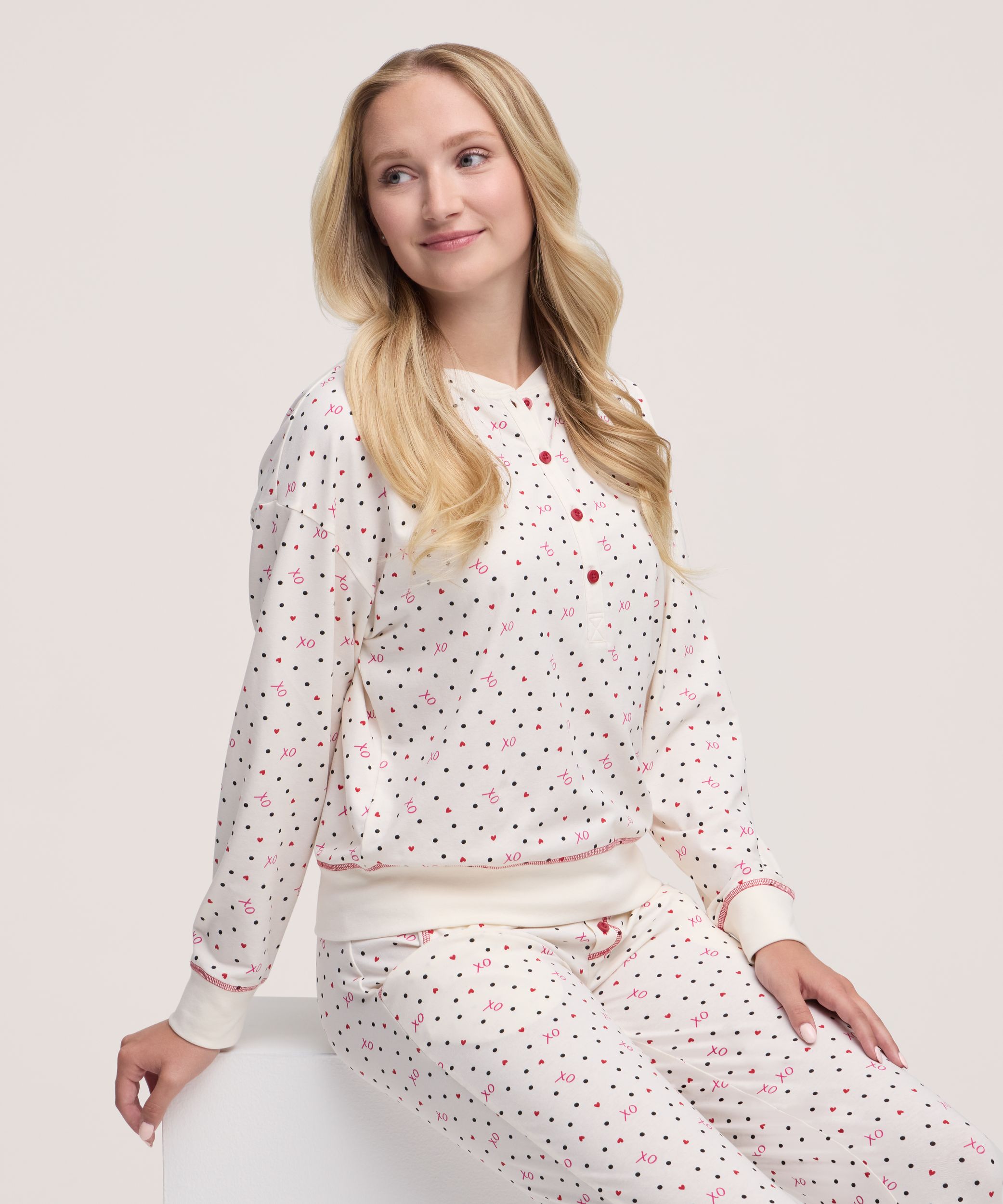 Denver Hayes Women's 2 Piece Jersey Pajama Set