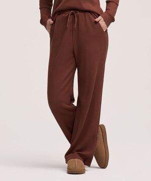Pantalon à point de brioche pour femmes, Denver Hayes