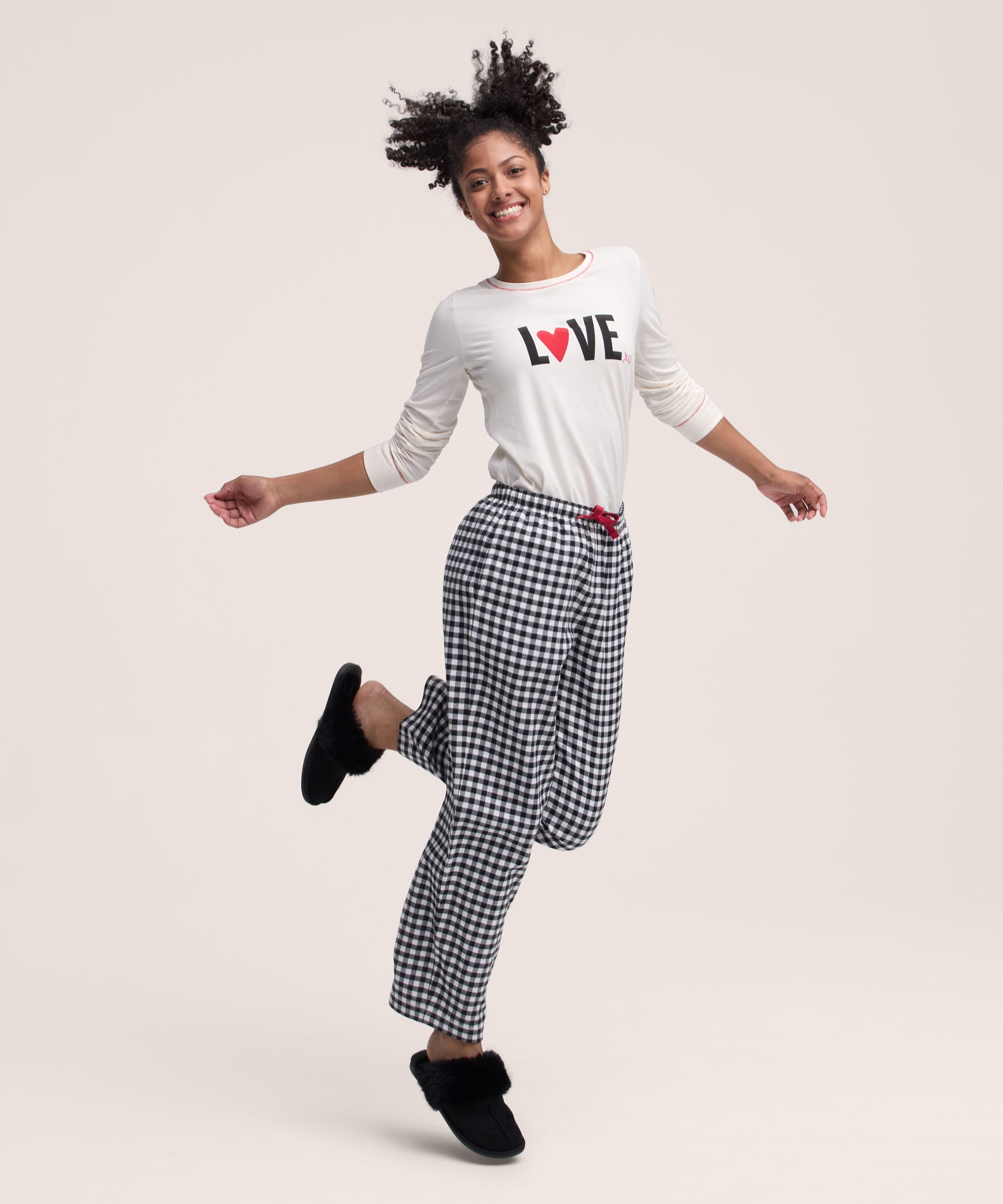 Pantalon en flanelle pour femmes, Denver Hayes