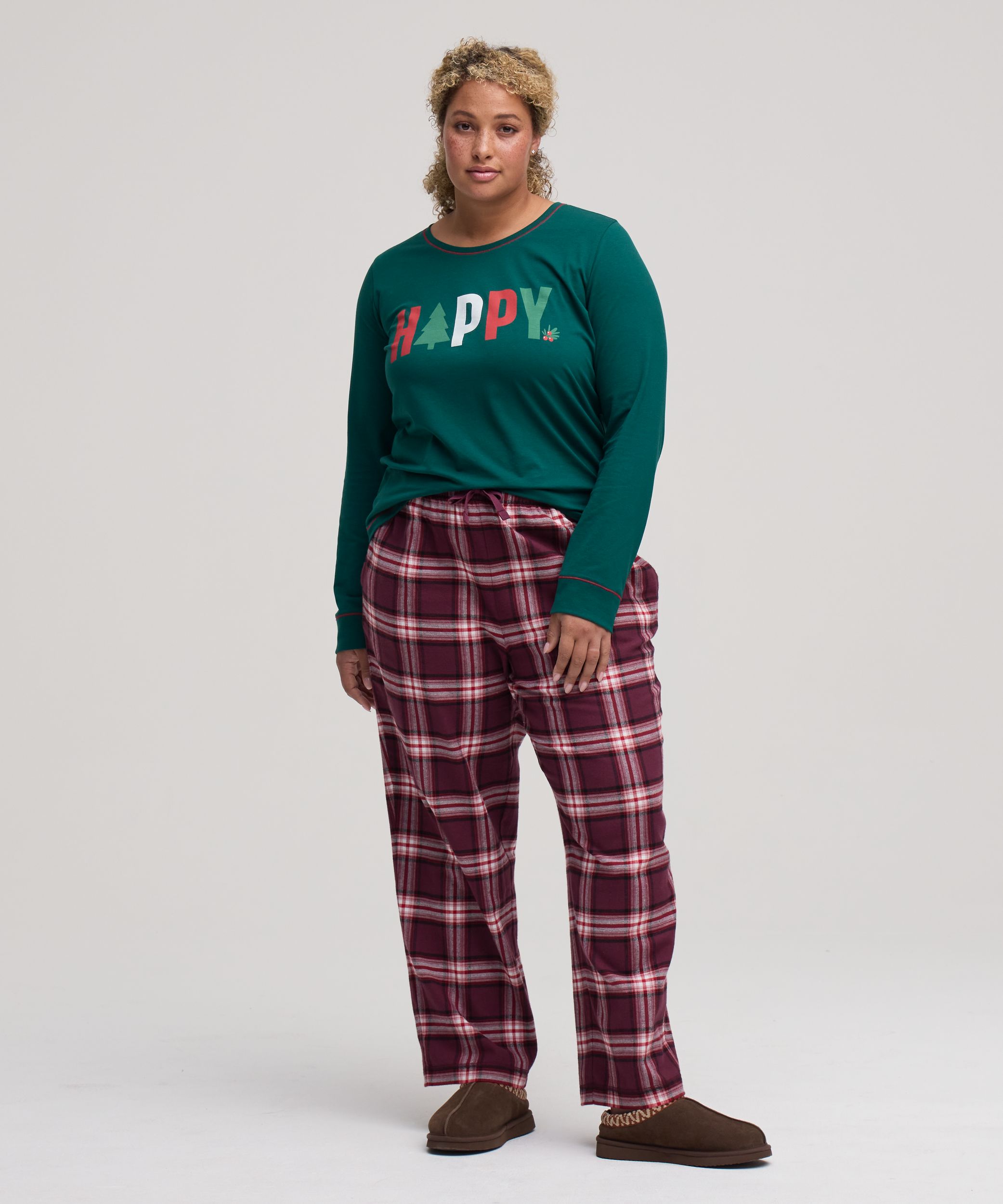 Pantalon en flanelle pour femmes, Denver Hayes