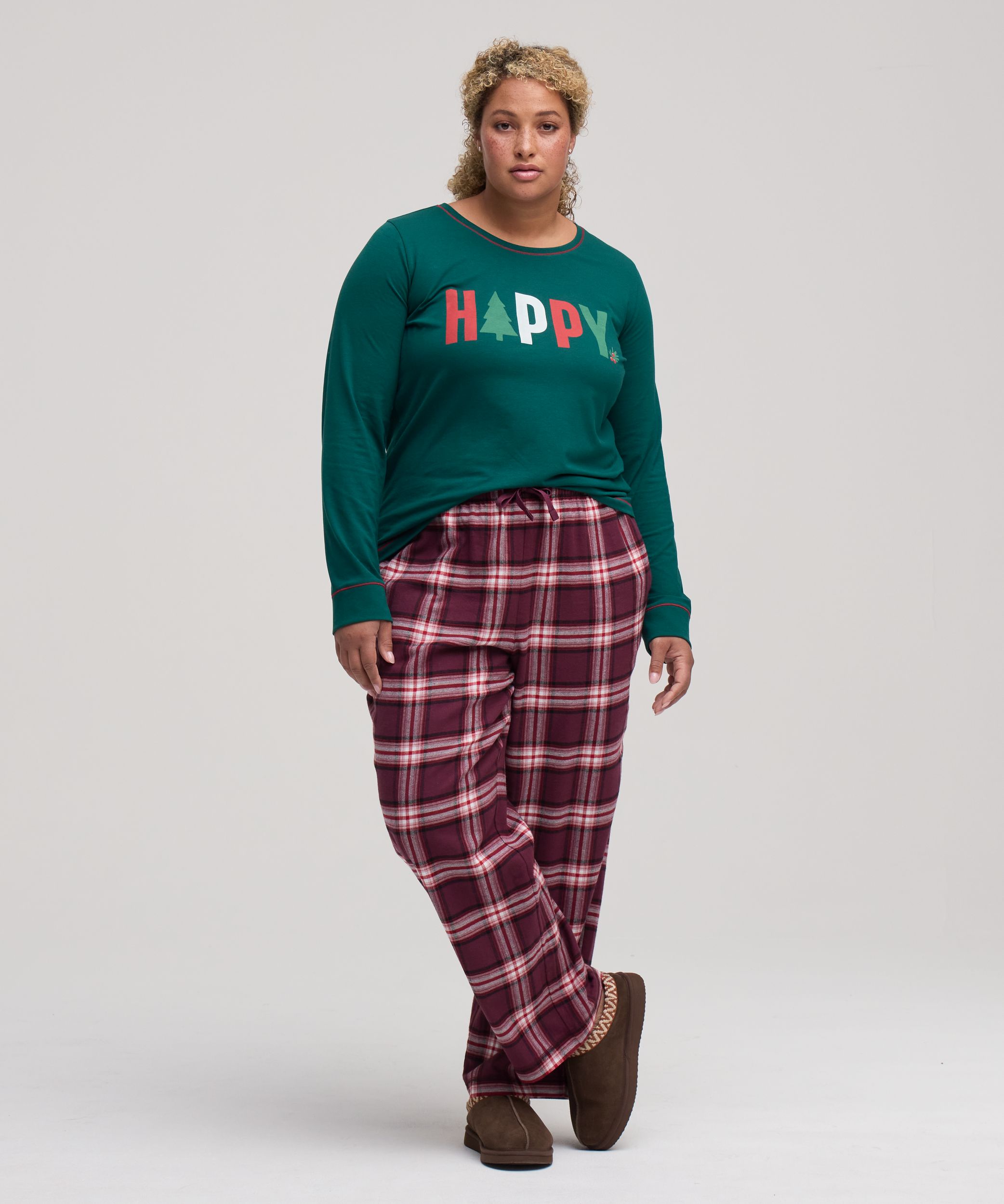 Pantalon en flanelle pour femmes, Denver Hayes