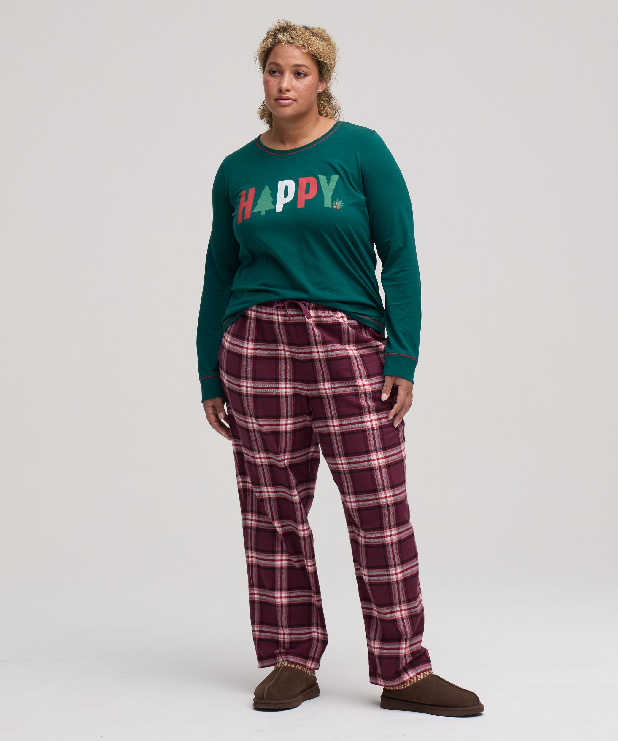 Pantalon en flanelle pour femmes, Denver Hayes