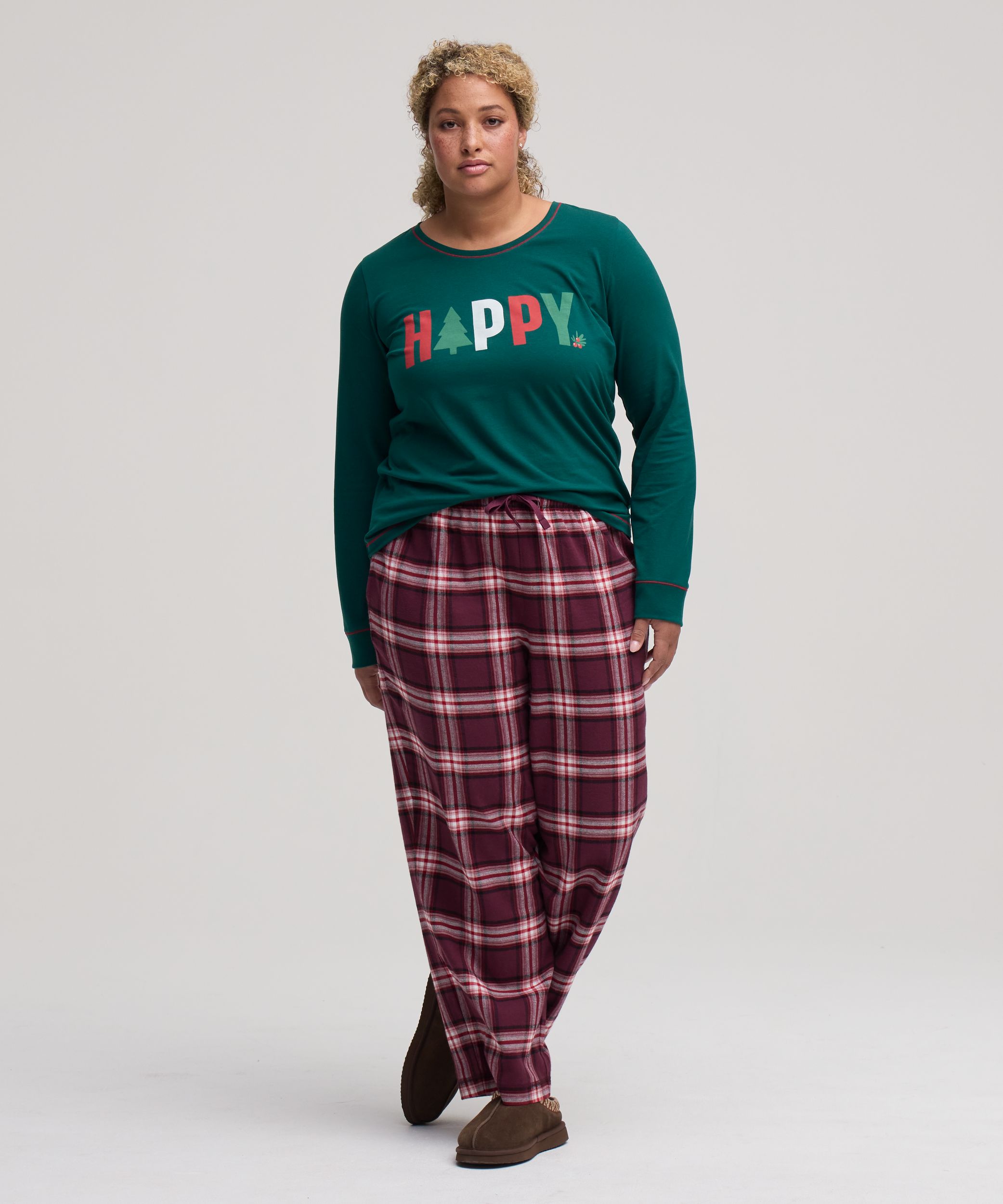 Pantalon en flanelle pour femmes, Denver Hayes