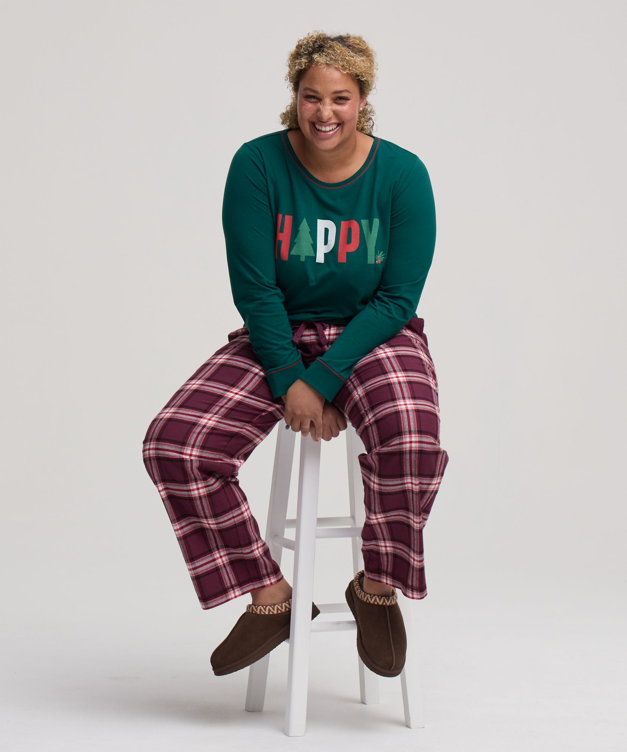 Pantalon en flanelle pour femmes, Denver Hayes