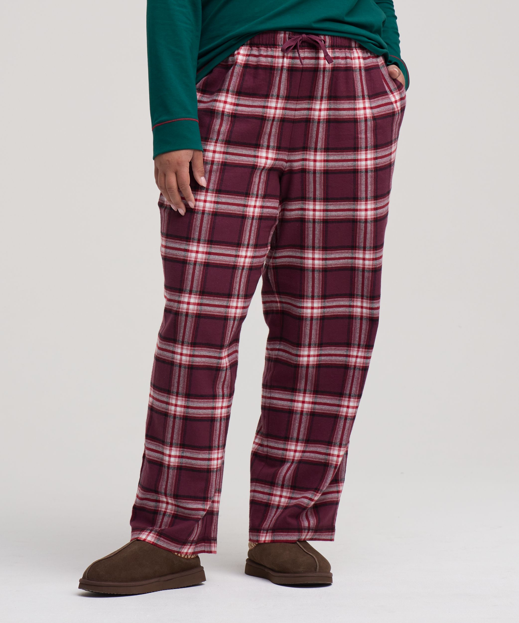 Pantalon en flanelle pour femmes, Denver Hayes