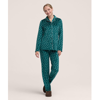 Ensemble de pyjama 2&nbsp;pièces en micropeluche brossée pour femmes, Denver Hayes