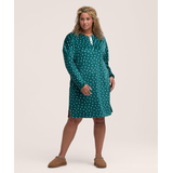 Chemise de nuit Henley en micropeluche brossée pour femmes, Denver Hayes