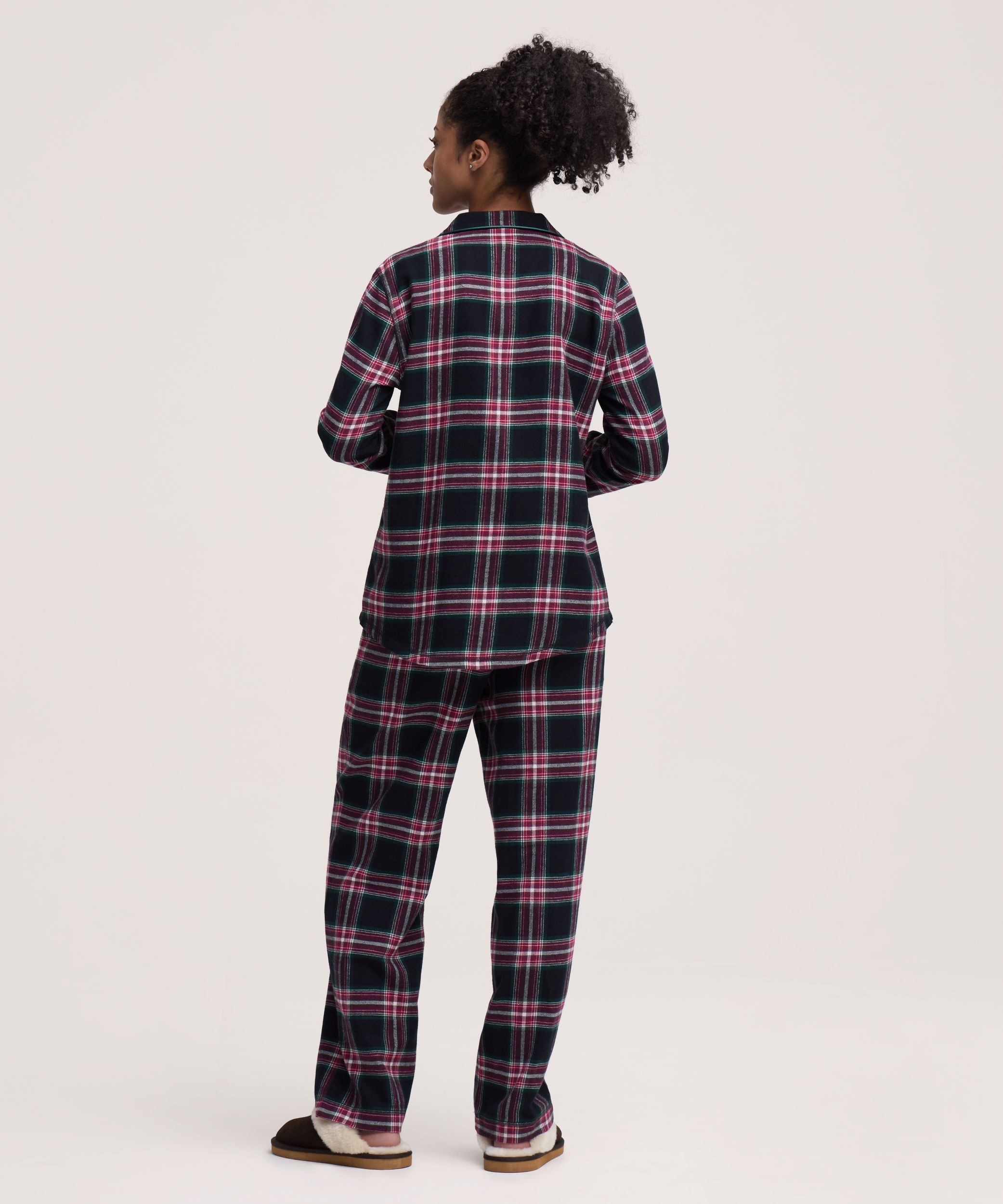 Ensemble de pyjama en flanelle 2&nbsp;pièces pour femmes, Denver Hayes