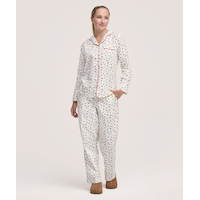 Ensemble de pyjama en flanelle 2&nbsp;pièces pour femmes, Denver Hayes
