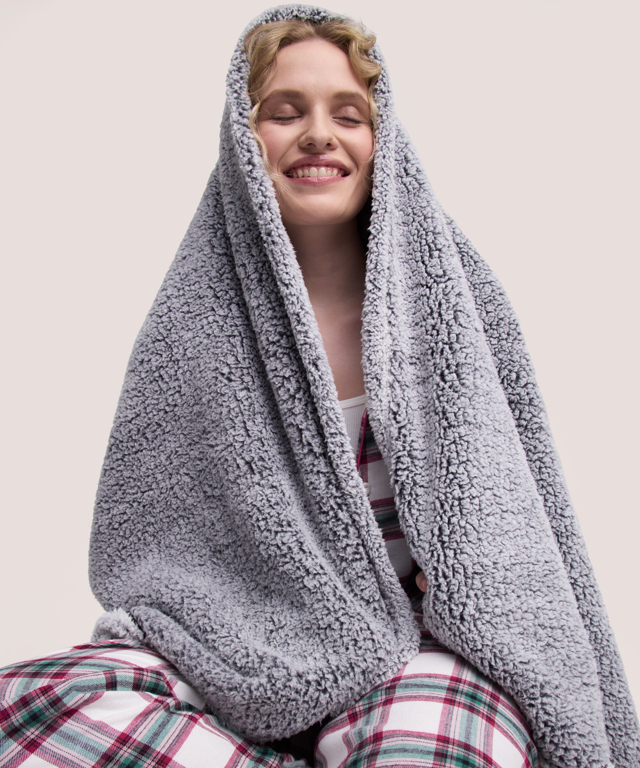Ensemble de pyjama en flanelle 2&nbsp;pièces pour femmes, Denver Hayes