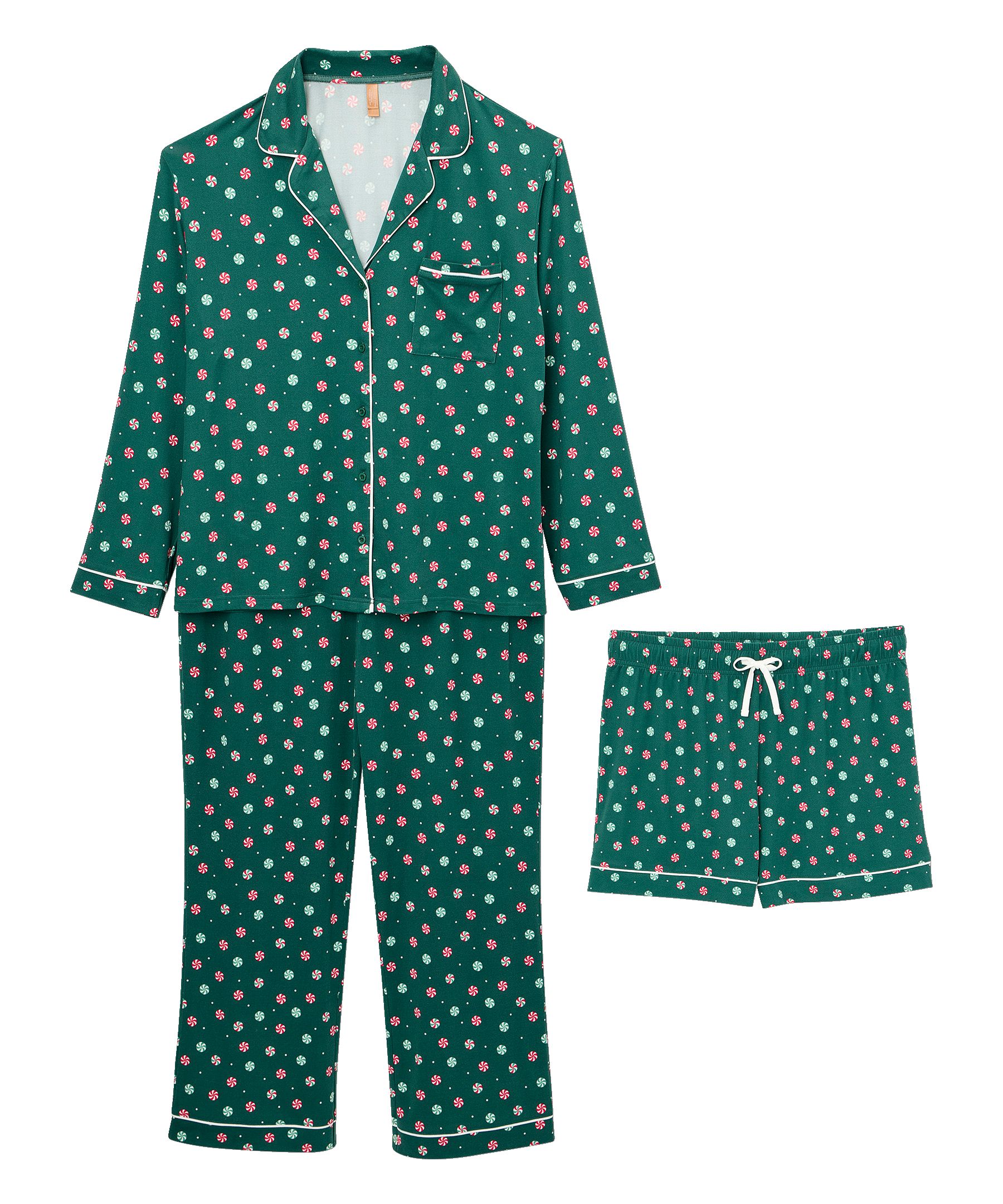 Ensemble de pyjama 3&nbsp;pièces pour femmes, Denver Hayes