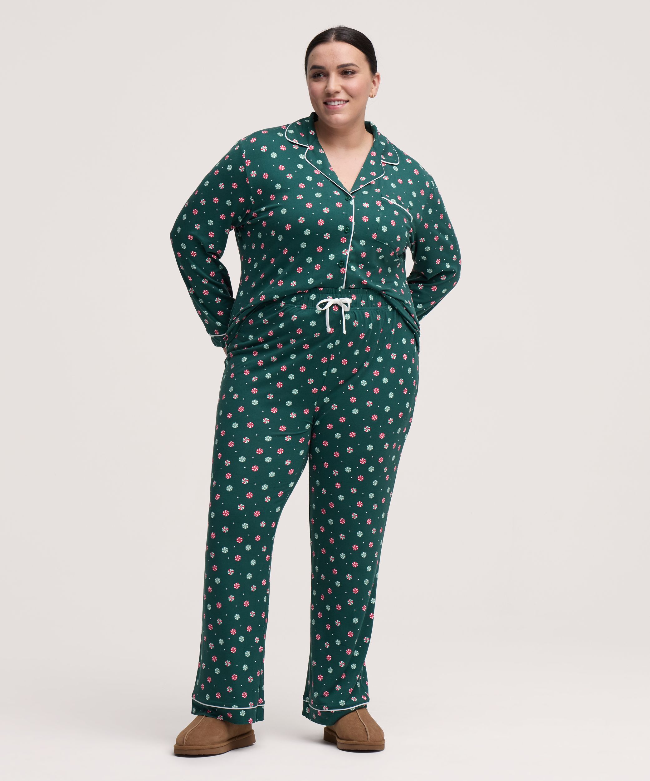 Ensemble de pyjama 3&nbsp;pièces pour femmes, Denver Hayes