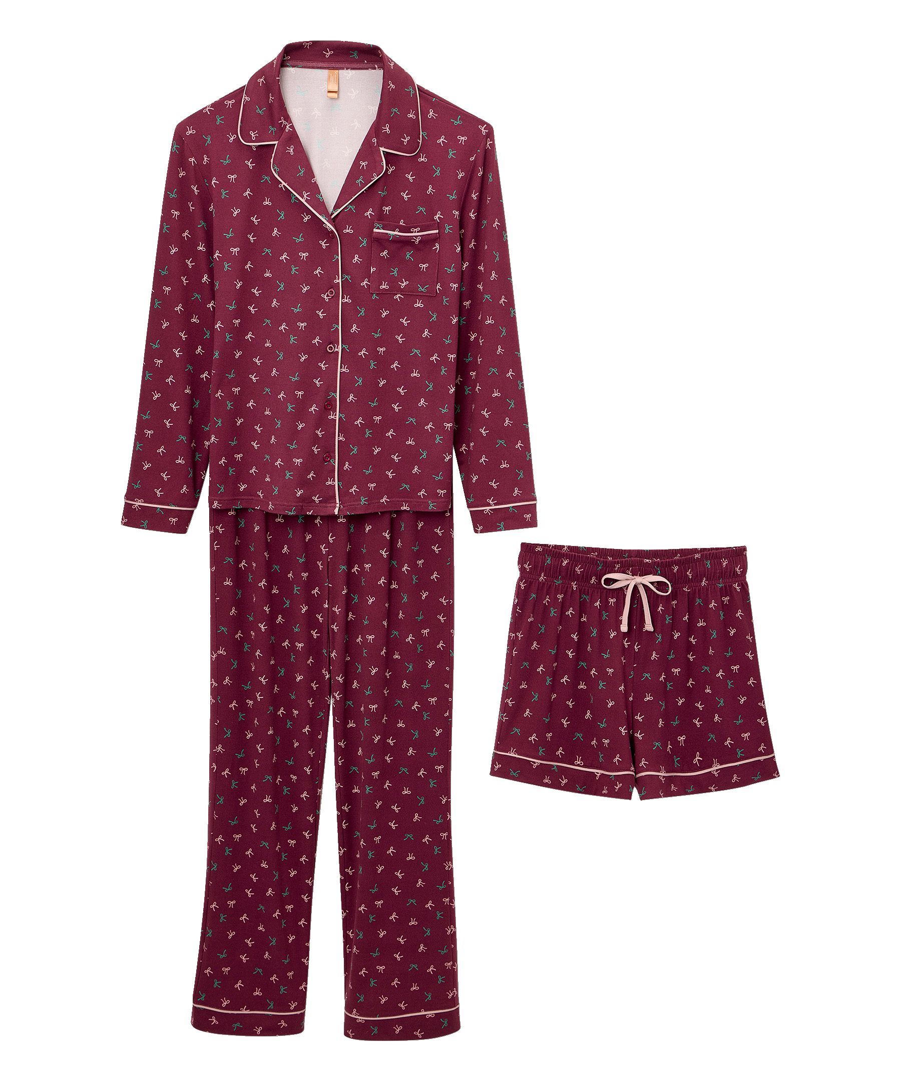 Denver Hayes Women's 3-Piece Pyjama Set