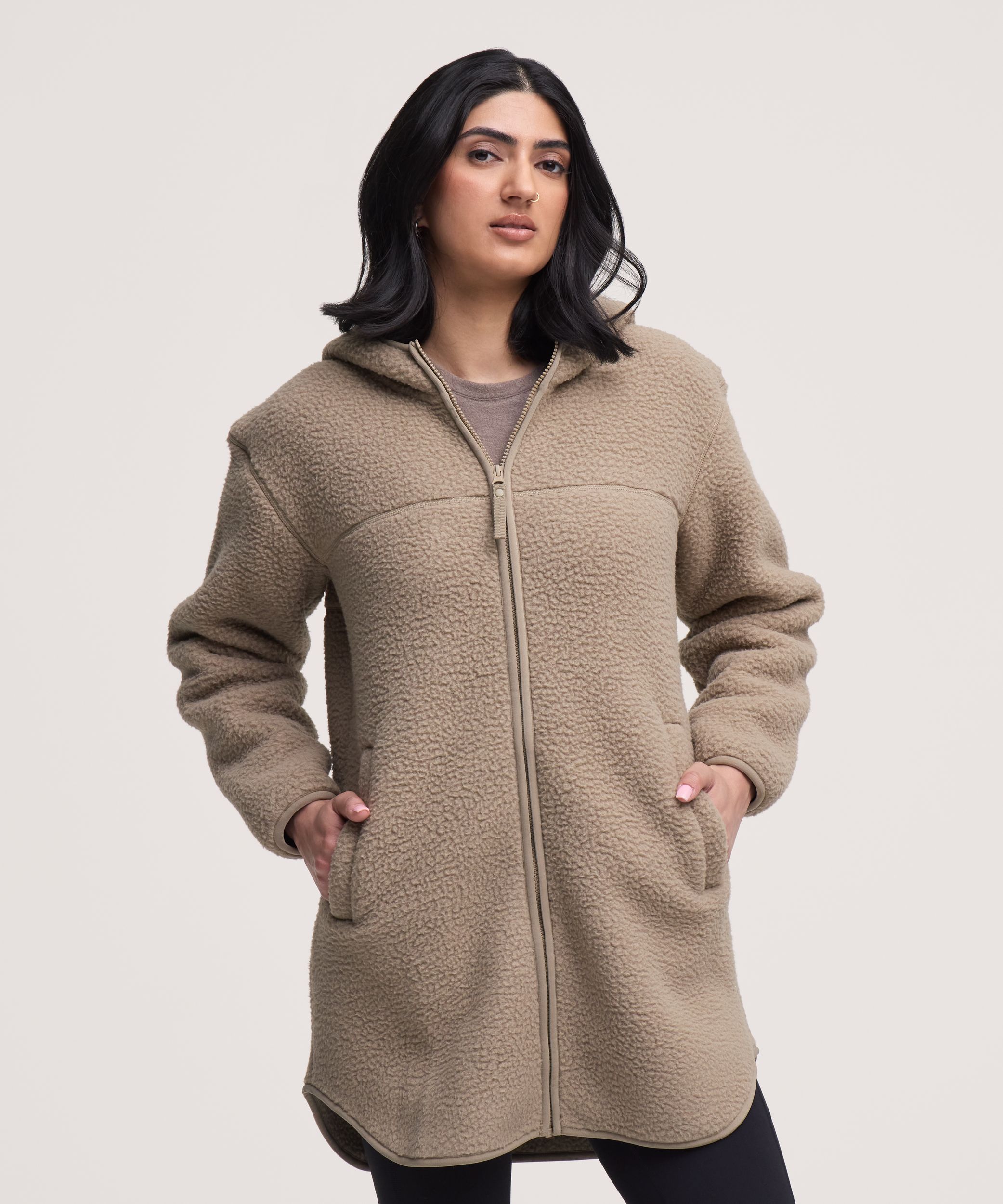 Helly Hansen Women's Outerwear Maud Pile Long Fleece Jacket