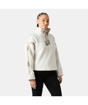 Chandail à enfiler extérieur en molleton à poils longs avec fermeture à glissière pour femmes, Imperial, Helly Hansen