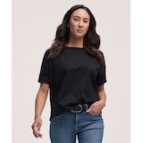 Denver Hayes Women's 3/4 Sleeve Crewneck Shirt Front_Flat