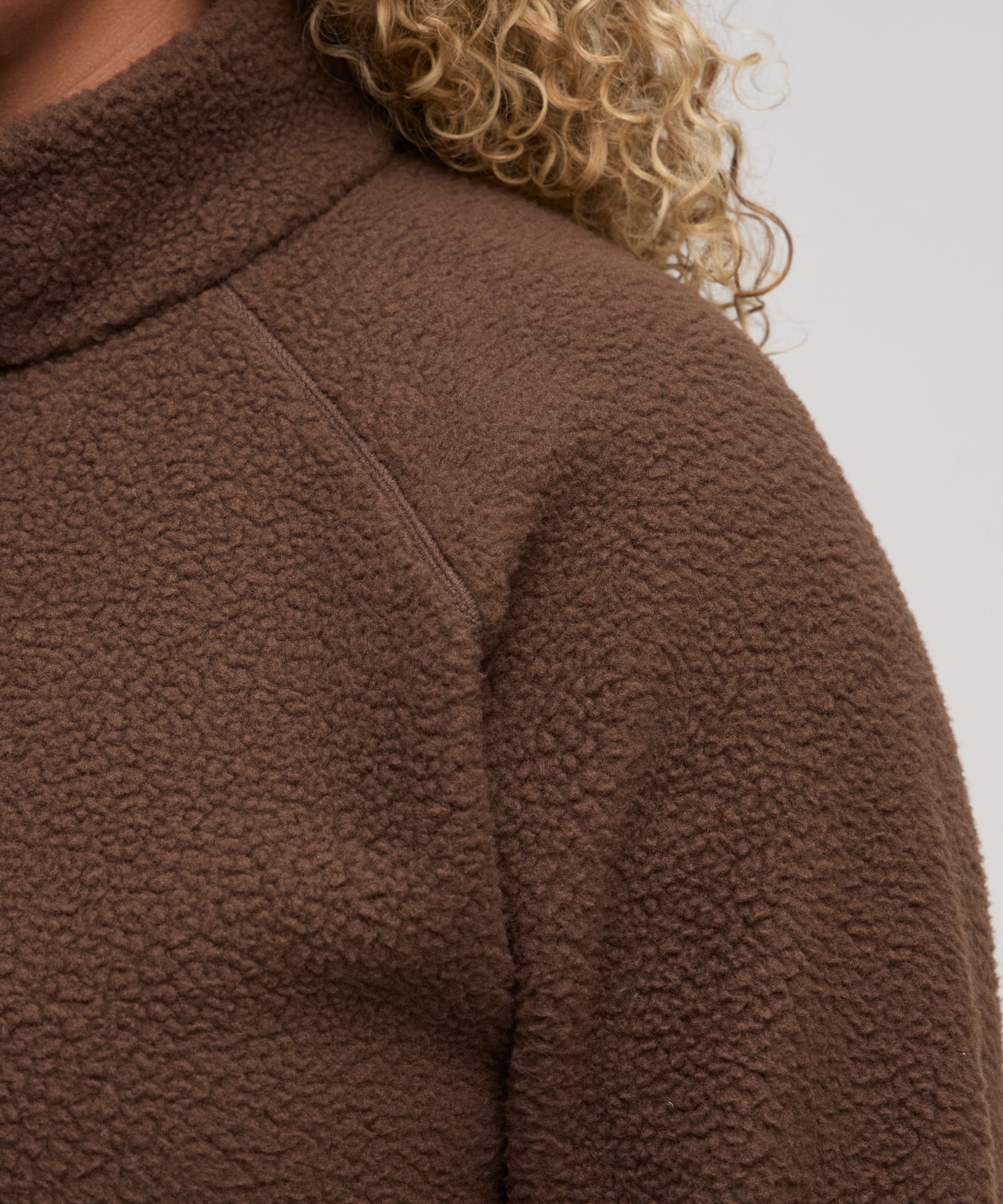 Chandail en molleton sherpa à fermeture intégrale à boutons-pression T-MAX pour femmes, WindRiver