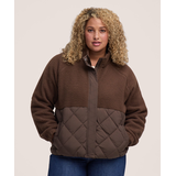 WindRiver Women's T-MAX Full Snap Sherpa Fleece Sweater