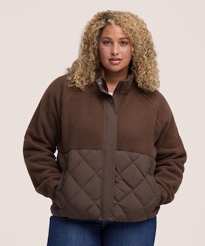WindRiver Women's T-MAX Full Snap Sherpa Fleece Sweater