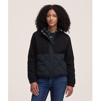 Chandail en molleton sherpa à fermeture intégrale à boutons-pression T-MAX pour femmes, WindRiver
