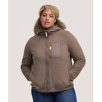 Veste à glissière pleine longueur en molleton avec T-Max pour hommes, WindRiver