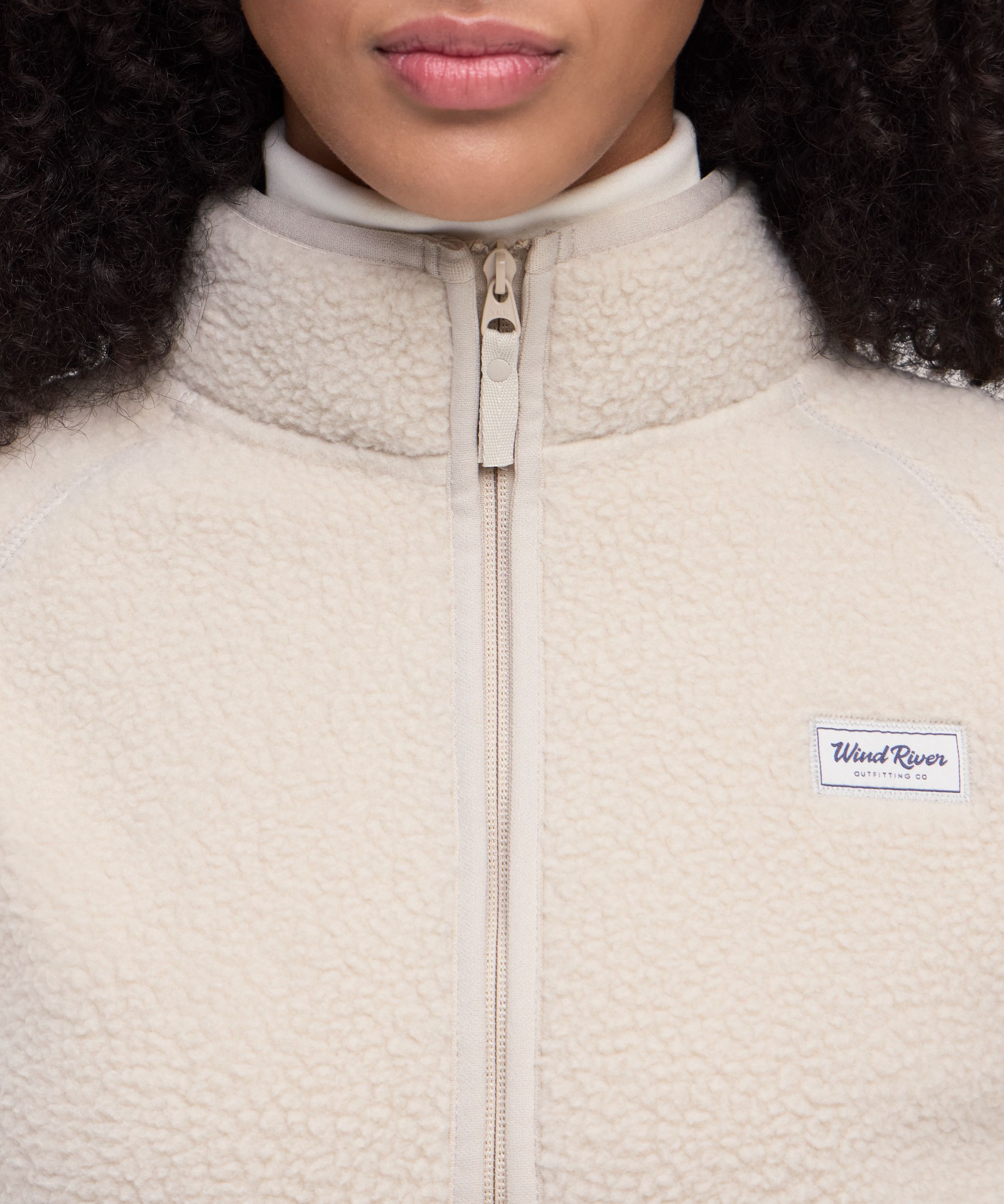 WindRiver Women's T-Max Sherpa 1/2 Zip Pullover