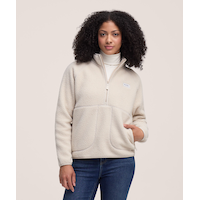 Chandail en sherpa à demi-glissière et avec T-Max pour femmes, WindRiver