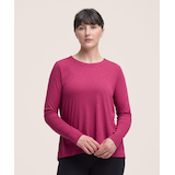 Shambhala Women's Long Sleeve Back Pleat T-Shirt