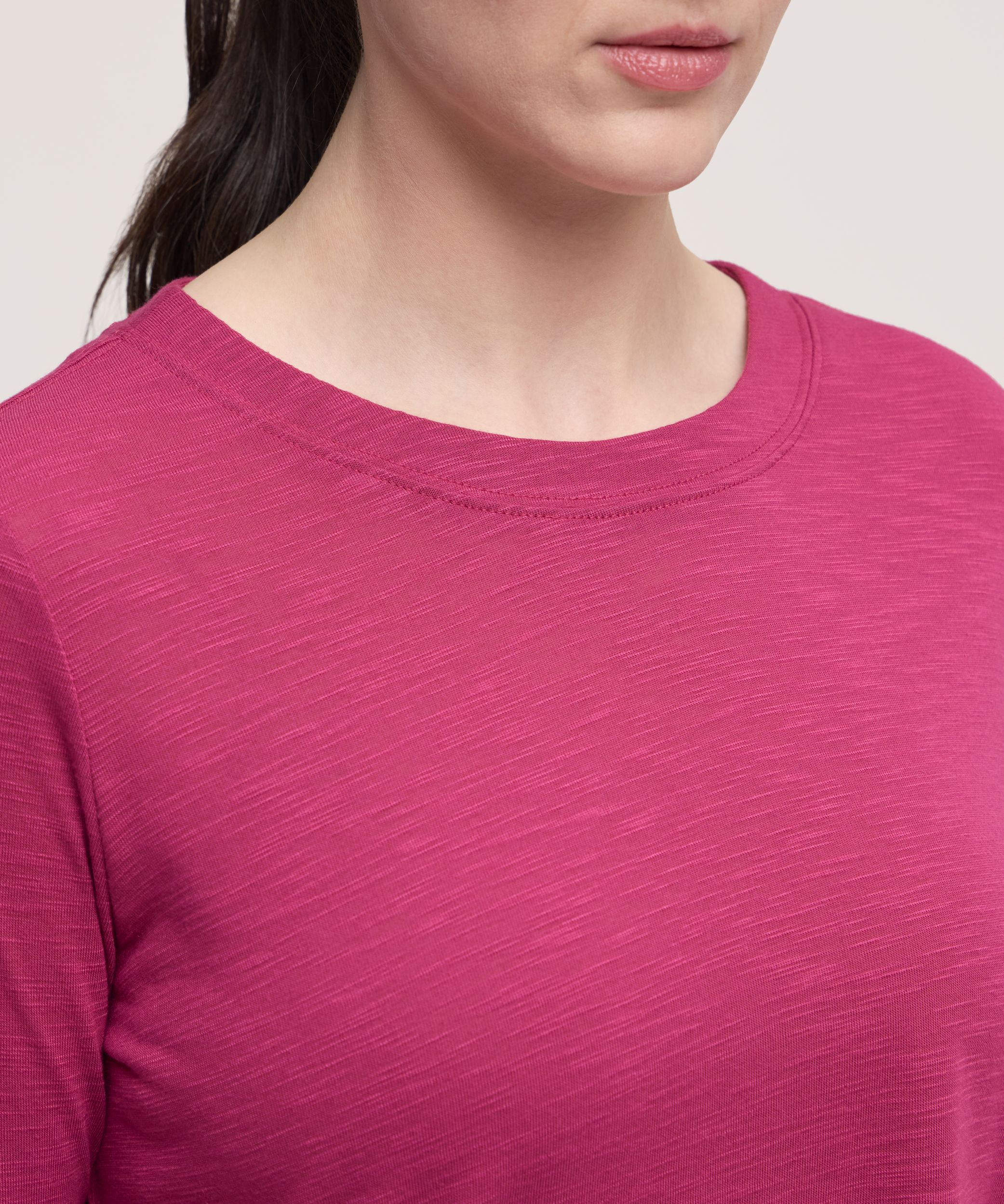 T-shirt à manches longues avec pli arrière pour femmes, Shambhala