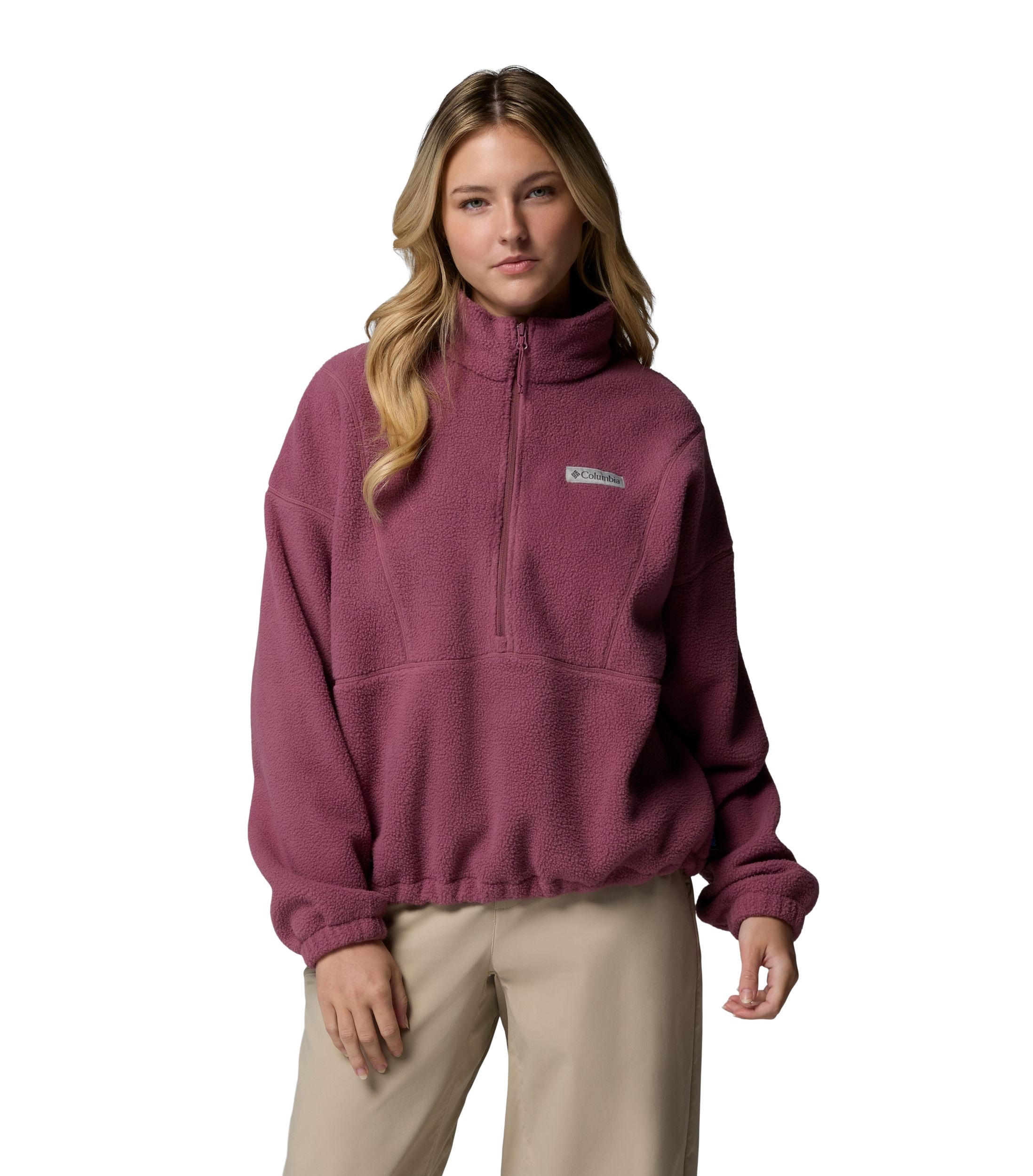 Veste en molleton à demi-fermeture à glissière pour femmes, Timber Meadow, Columbia