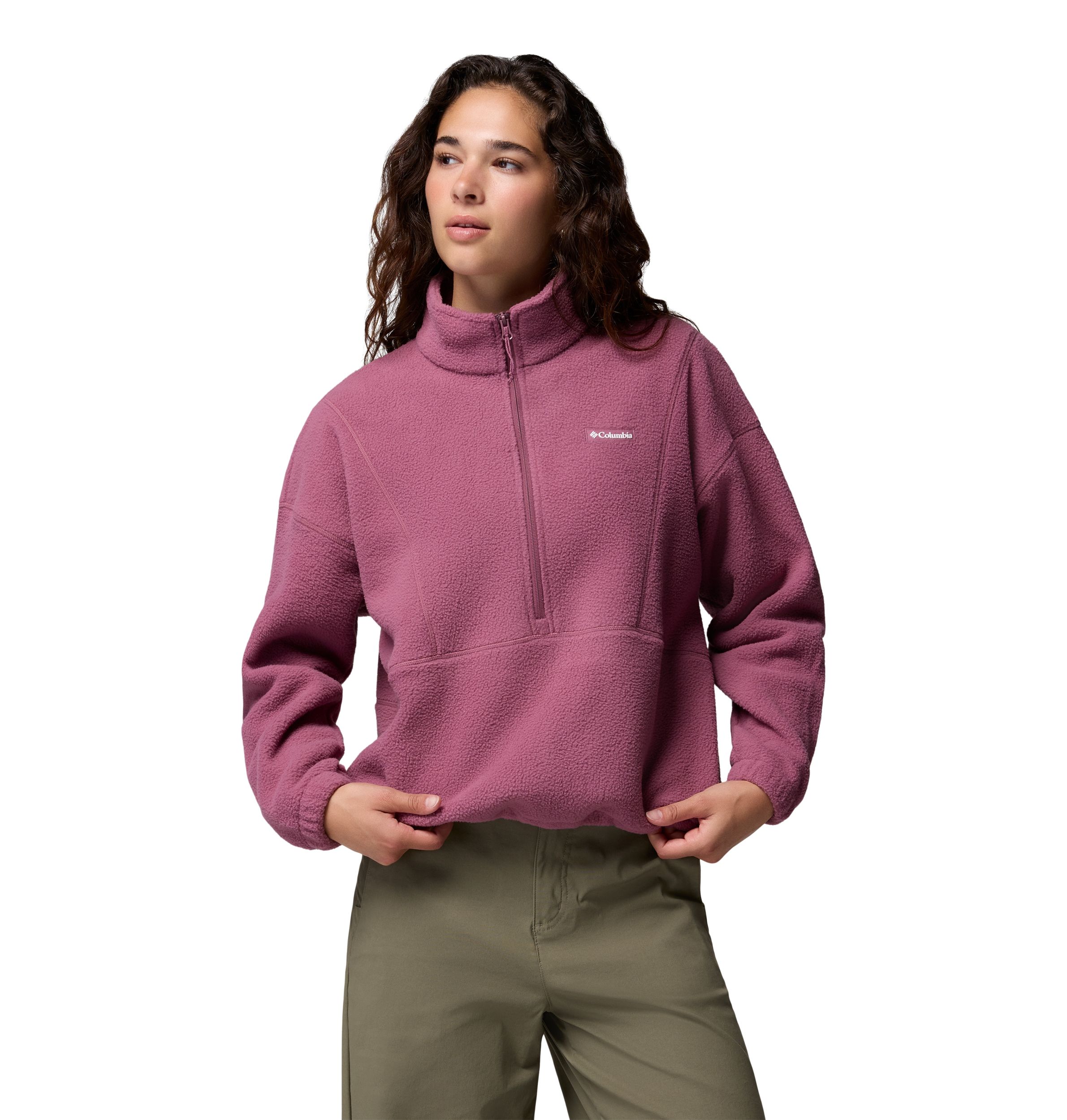 Veste en molleton à demi-fermeture à glissière pour femmes, Timber Meadow, Columbia