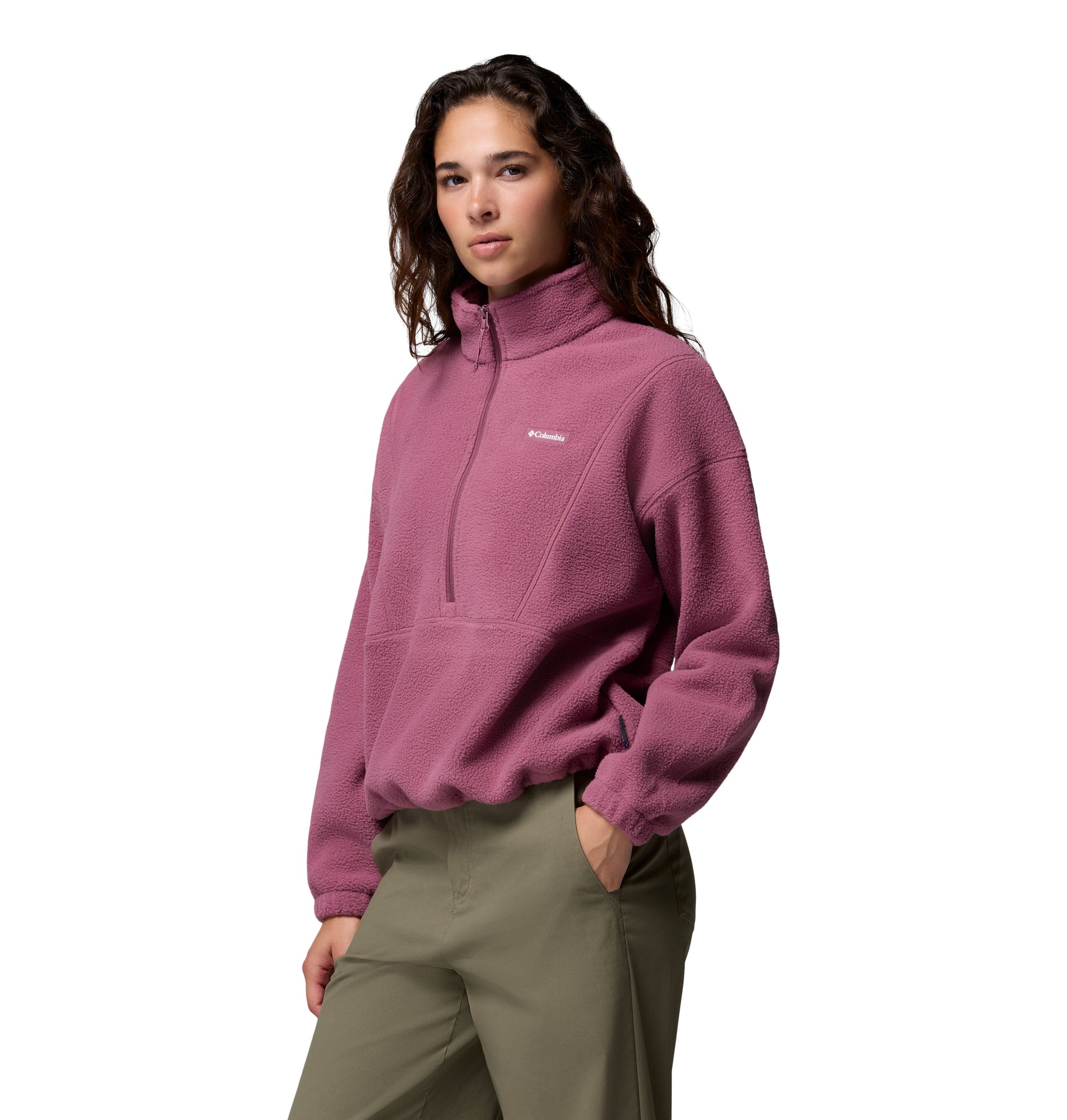 Veste en molleton à demi-fermeture à glissière pour femmes, Timber Meadow, Columbia