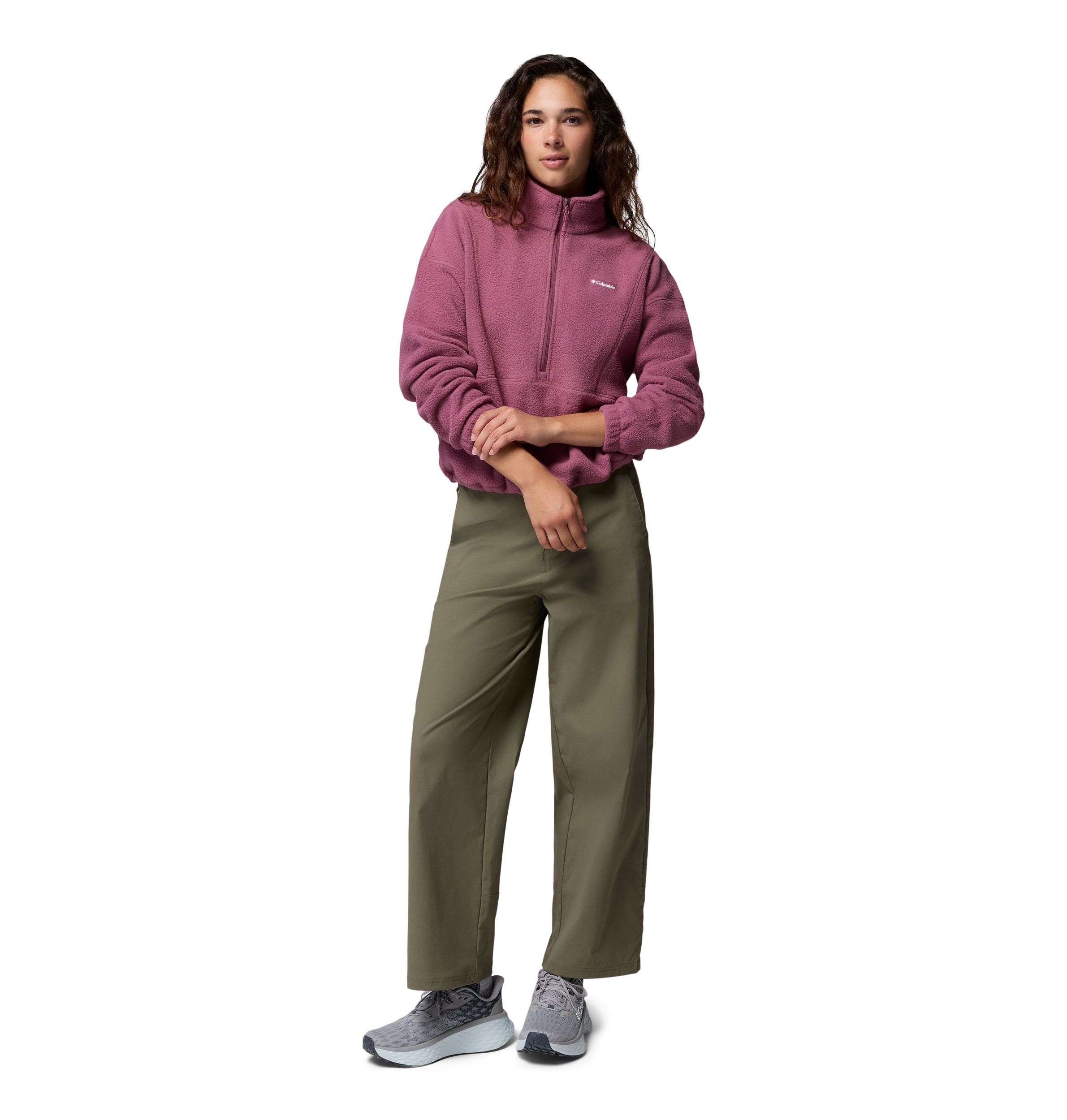 Veste en molleton à demi-fermeture à glissière pour femmes, Timber Meadow, Columbia