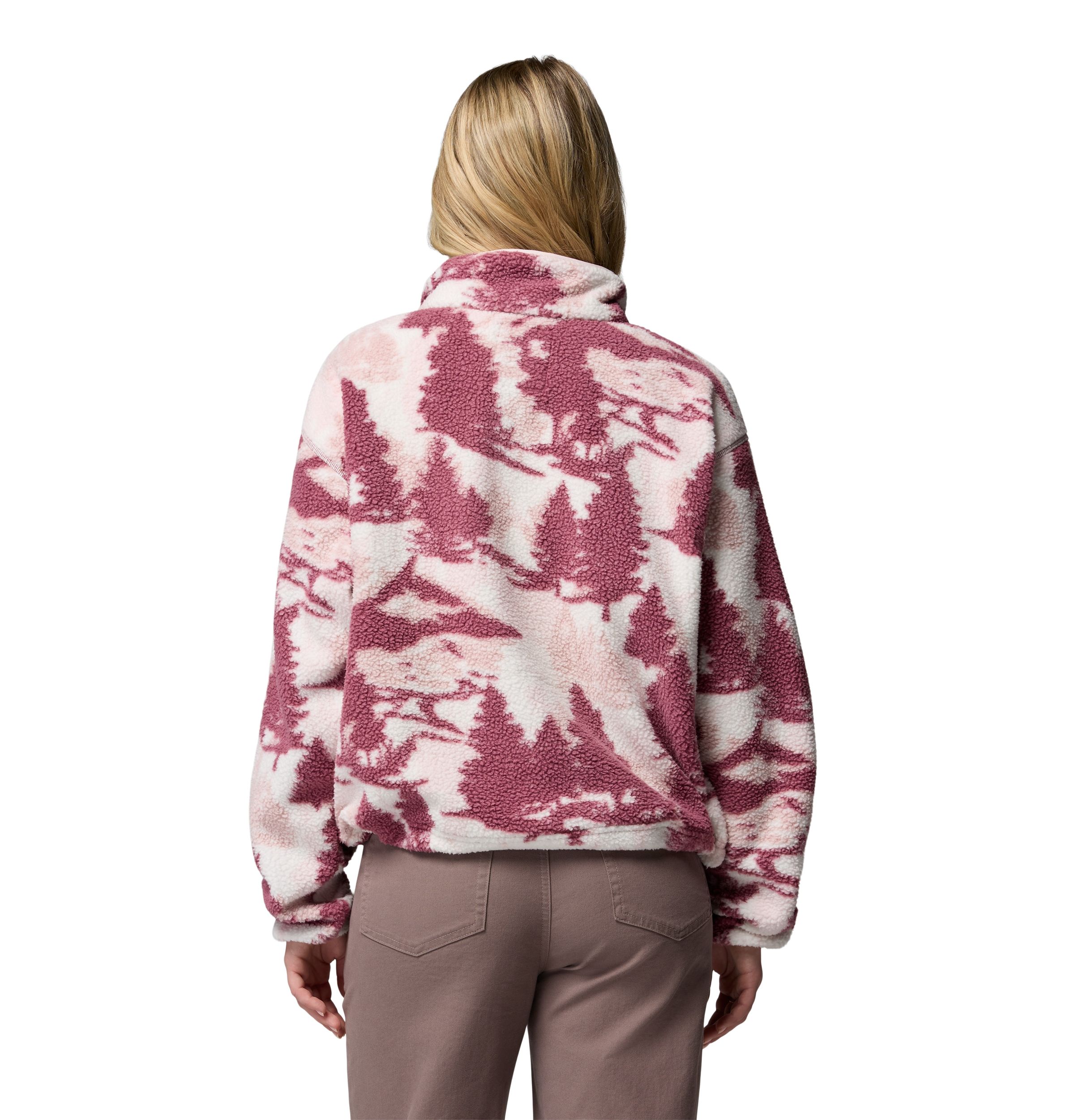 Columbia Women's Helvetia™ Ii Printed Cropped Fleece Top